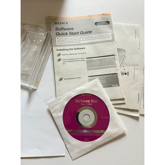 Sony DRX-83OU Rewritable Drive DVD+R 18x USED READ - Picture 6 of 12